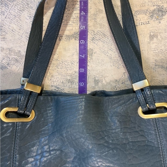 Kipling Jaelyn Large Green Leather Tote Bag - Picture 10 of 13